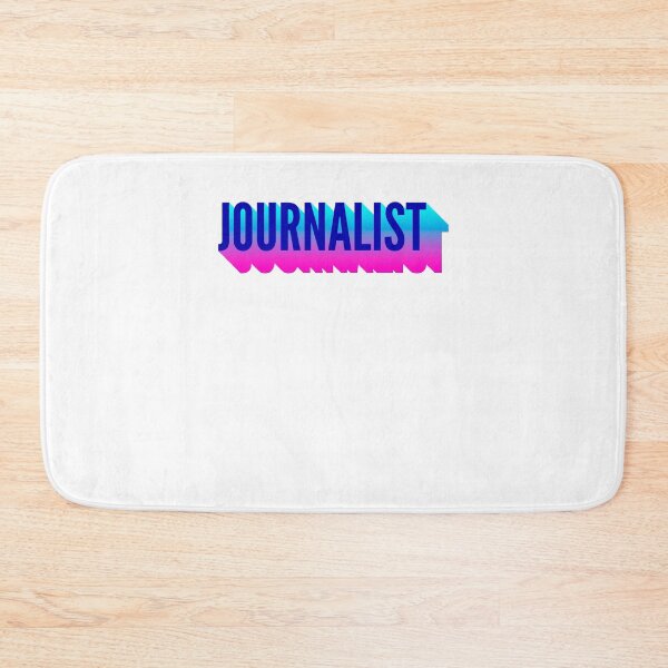 Item preview, Journalist With Long Gradient Shadow designed and sold by SVPOD.