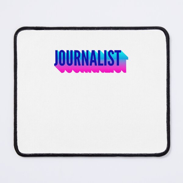 Item preview, Journalist With Long Gradient Shadow designed and sold by SVPOD.