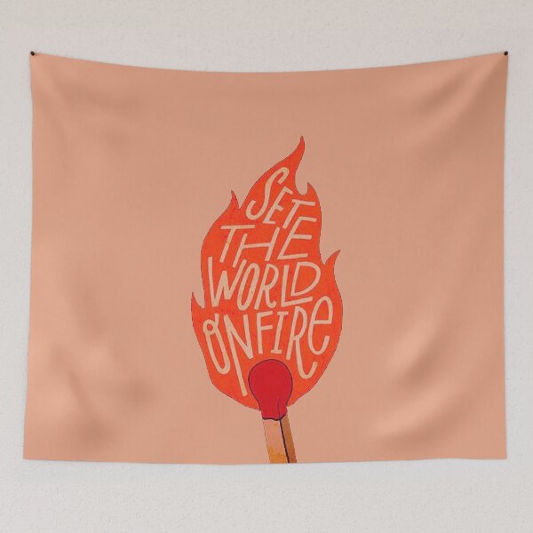 Item preview, set the world on fire designed and sold by si3iy.