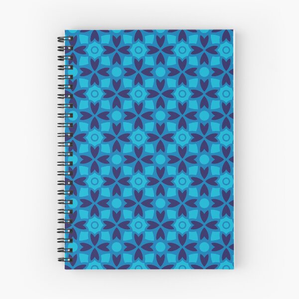 Item preview, Seamless blue flower pattern designed and sold by darshants.