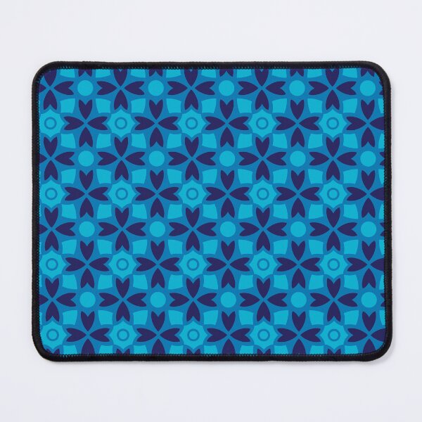 Item preview, Seamless blue flower pattern designed and sold by darshants.