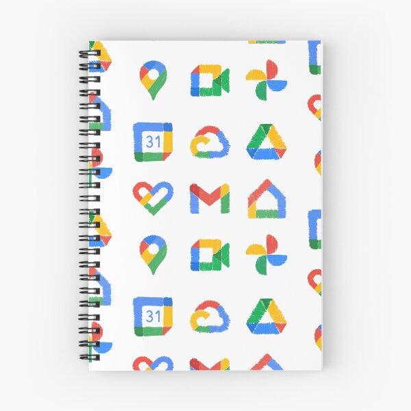 Item preview, Icono de dibujo a lápiz Google Calendar, Google Cloud, Google Drive, Google Fit, Gmail, Google Home, Google Maps, Google Meet, Google Photos Paquete de 9 pegatinas de los servicios de Google designed and sold by KennyLucky.