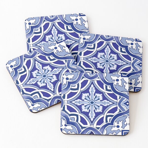 Item preview, Sicilian tiles,mediterranean,blue tiles  designed and sold by MariaMarinova.