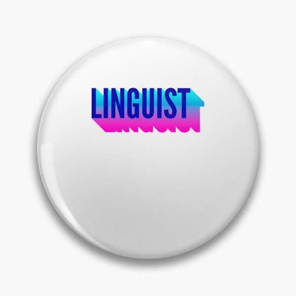 Item preview, Linguist With Long Gradient Shadow designed and sold by SVPOD.