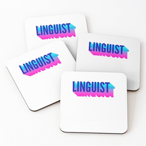 Item preview, Linguist With Long Gradient Shadow designed and sold by SVPOD.