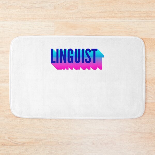 Item preview, Linguist With Long Gradient Shadow designed and sold by SVPOD.