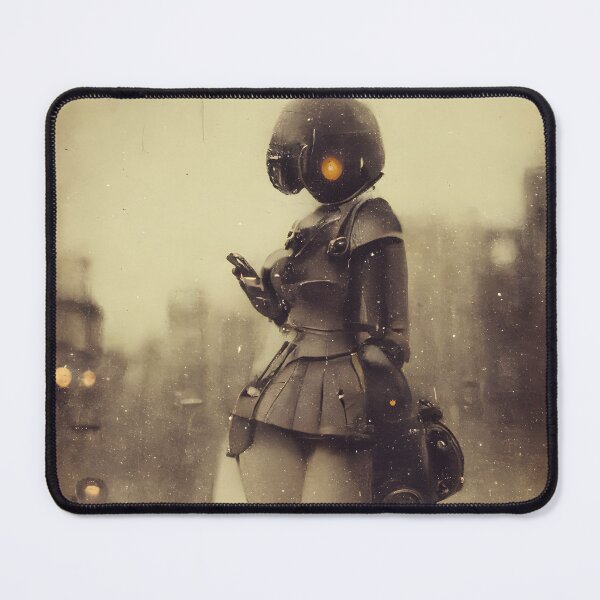 Item preview, Vintage Android Photograph   designed and sold by DreamOfBunnies.