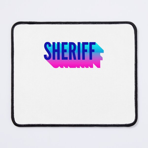 Item preview, Sheriff With Long Gradient Shadow designed and sold by SVPOD.