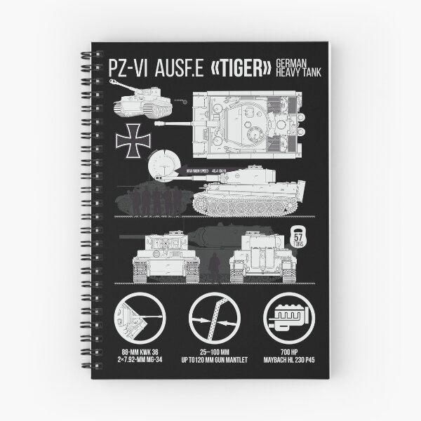 Item preview, Infografía informativa del tanque Panzer 6 Tiger designed and sold by FAawRay.