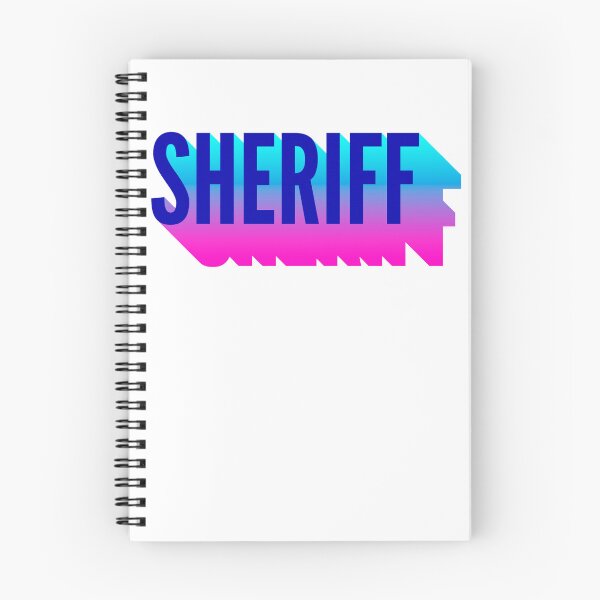 Item preview, Sheriff With Long Gradient Shadow designed and sold by SVPOD.