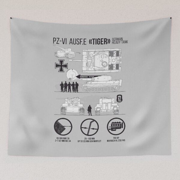 Item preview, Informative infographic Panzer 6 Tiger Tank designed and sold by FAawRay.