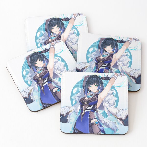 Item preview, Genshin Impact - Yelan Character Official Poster designed and sold by Krimsy.