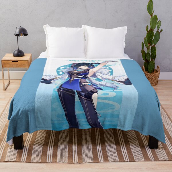 Item preview, Genshin Impact - Yelan Character Official Poster designed and sold by Krimsy.