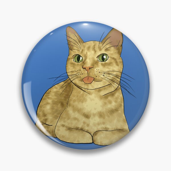 Item preview, Silly Orange Tabby Cat designed and sold by Anna R. Reyes.