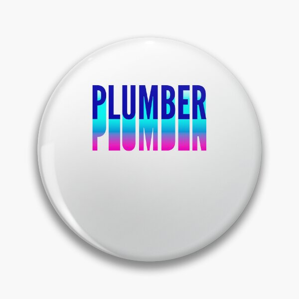 Item preview, Plumber With Long Gradient Shadow designed and sold by SVPOD.