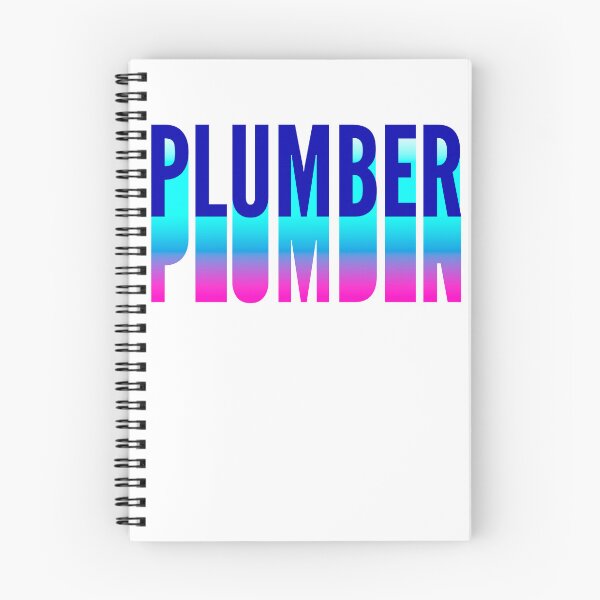 Item preview, Plumber With Long Gradient Shadow designed and sold by SVPOD.