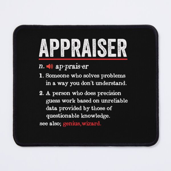 Item preview, Appraiser Funny Definition: Real Estate Funny Appraiser Gift designed and sold by Adexyl.