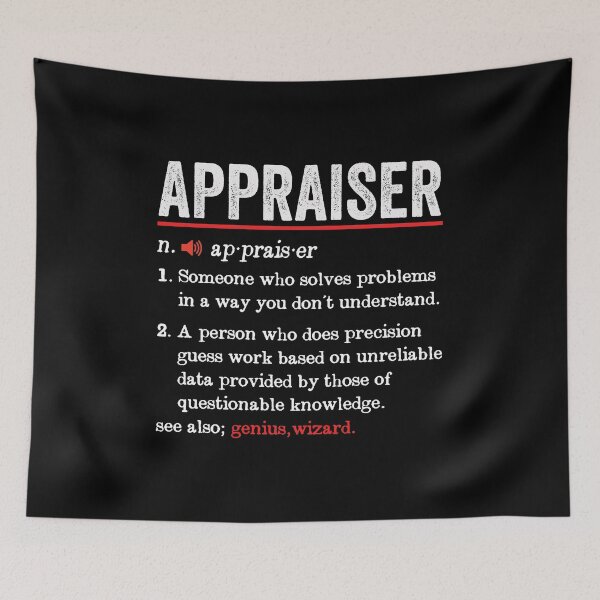 Item preview, Appraiser Funny Definition: Real Estate Funny Appraiser Gift designed and sold by Adexyl.