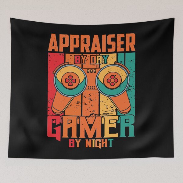 Item preview, Appraiser By Day Gamer By Night: Real Estate Funny Appraiser Gift designed and sold by Adexyl.