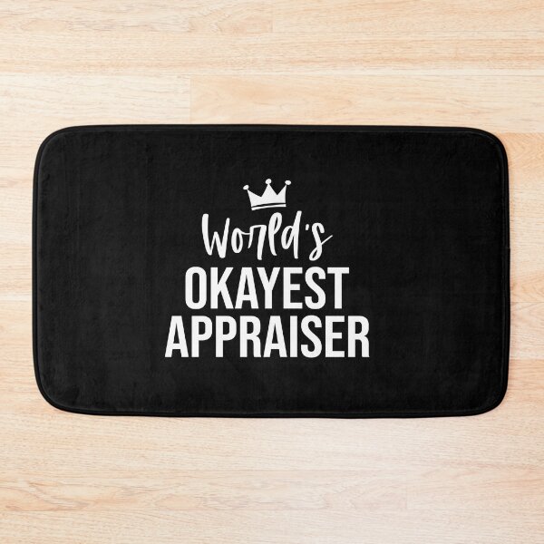 Item preview, World's Okayest Appraiser: Real Estate Funny Appraiser Gift designed and sold by Adexyl.