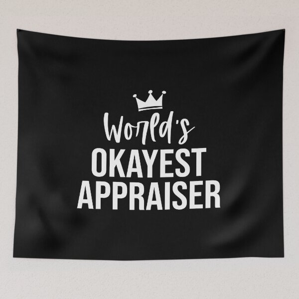 Item preview, World's Okayest Appraiser: Real Estate Funny Appraiser Gift designed and sold by Adexyl.