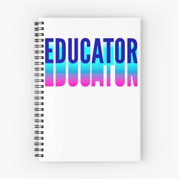 Item preview, Educator With Long Gradient Shadow designed and sold by SVPOD.