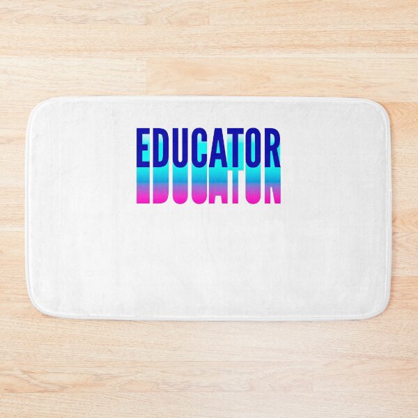 Item preview, Educator With Long Gradient Shadow designed and sold by SVPOD.