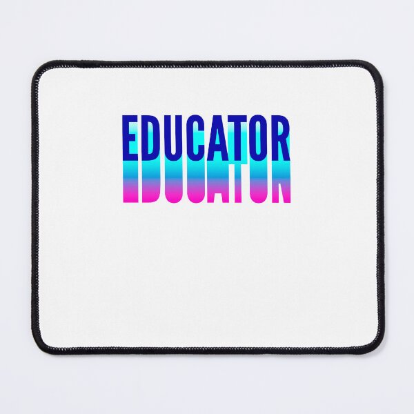 Item preview, Educator With Long Gradient Shadow designed and sold by SVPOD.