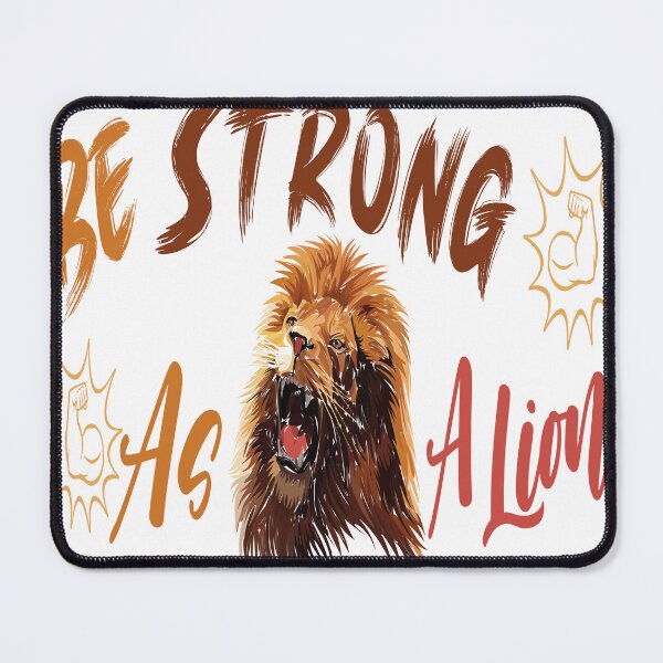Item preview, be strong as a lion designed and sold by Yassineznaguy.