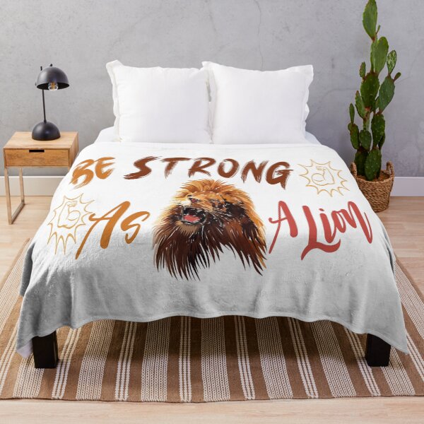Item preview, be strong as a lion designed and sold by Yassineznaguy.