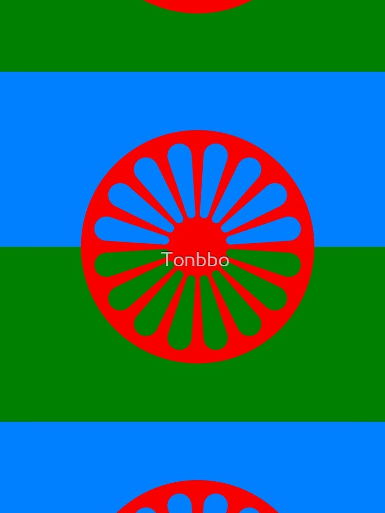 Pegatina for Sale con la obra «Bandera de los gitanos» de Tonbbo