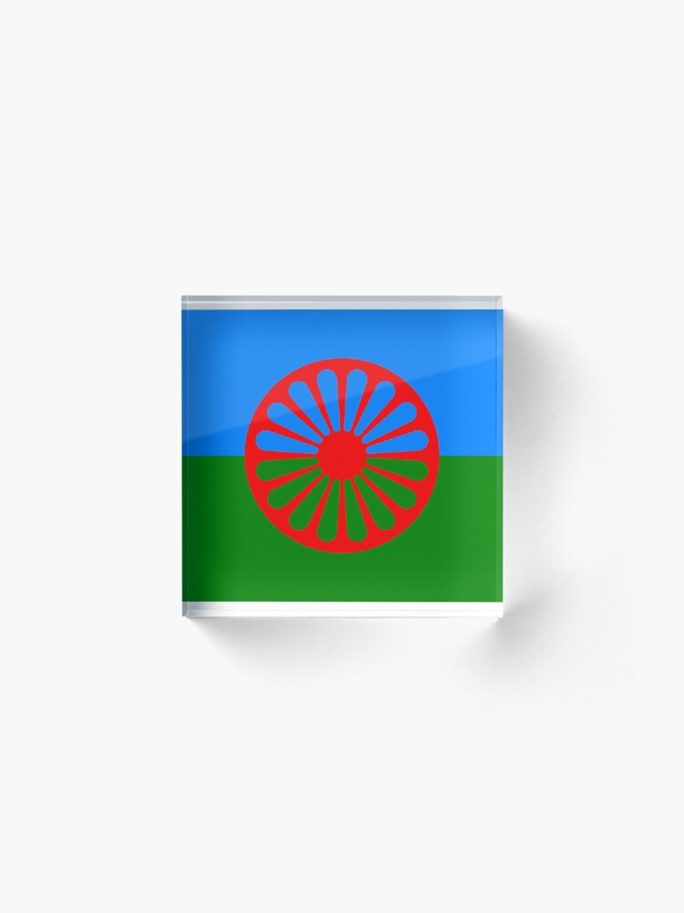 Pegatina for Sale con la obra «Bandera de los gitanos» de Tonbbo