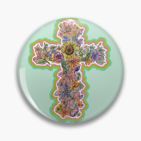 Item preview, Blooming Bouquet Cross designed and sold by Lenaartist.