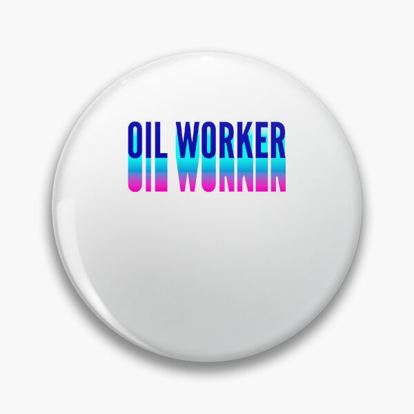 Item preview, Oil worker With Long Gradient Shadow designed and sold by SVPOD.