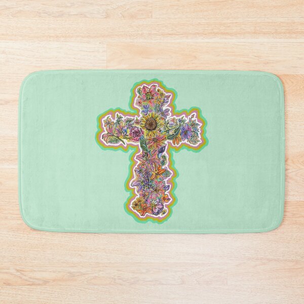 Item preview, Blooming Bouquet Cross designed and sold by Lenaartist.