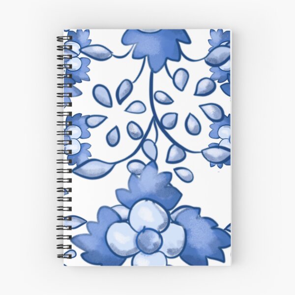 Item preview, Blue flowers, Chinoiserie ,toile ,blue china ,blue willow  designed and sold by MariaMarinova.