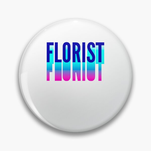 Item preview, Florist With Long Gradient Shadow designed and sold by SVPOD.