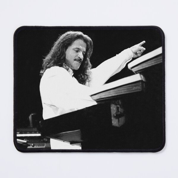 Item preview, Yanni - BW Photograph designed and sold by ConcertImages.