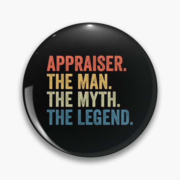 Item preview, Appraiser The Man The Myth The Legend: Real Estate Funny Appraiser Gift designed and sold by Adexyl.