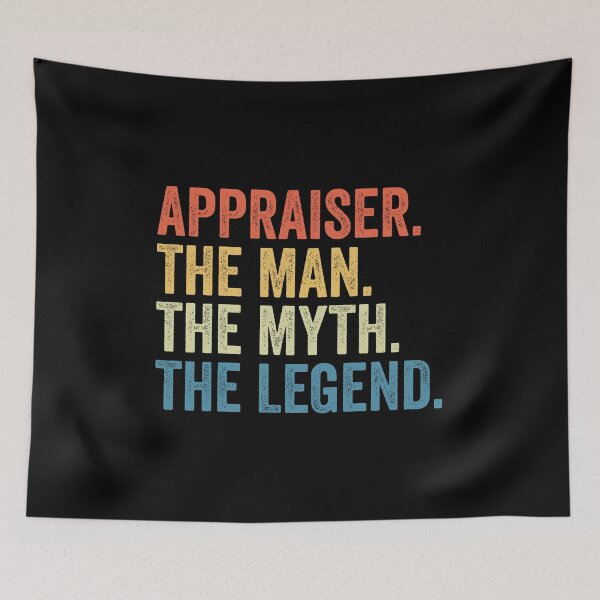 Item preview, Appraiser The Man The Myth The Legend: Real Estate Funny Appraiser Gift designed and sold by Adexyl.