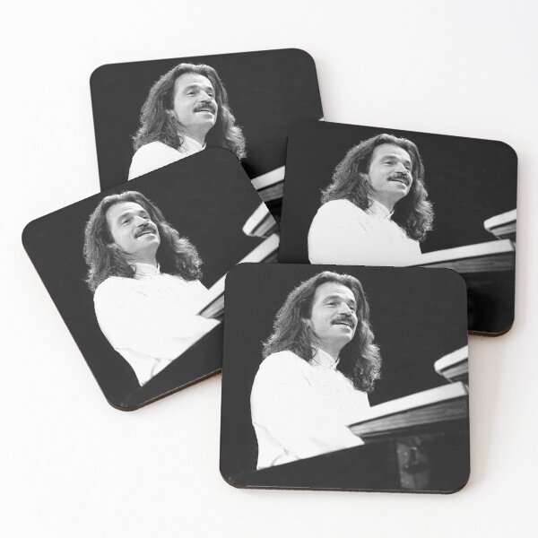 Item preview, Yanni - BW Photograph designed and sold by ConcertImages.