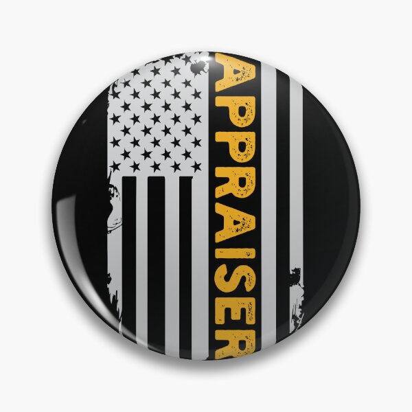 Item preview, Appraiser Retro Vintage USA Flag: Real Estate Funny Appraiser Gift designed and sold by Adexyl.