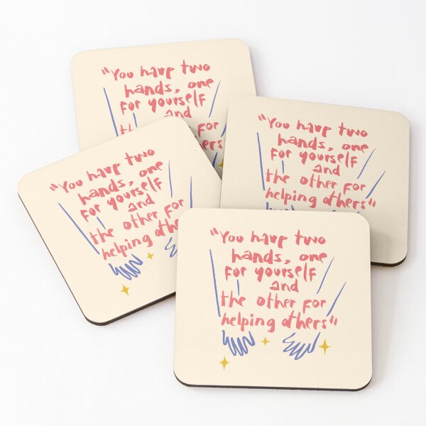 Item preview, You Have Two Hands Quote designed and sold by melsmoon.