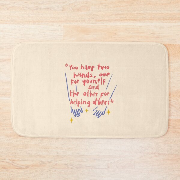 Item preview, You Have Two Hands Quote designed and sold by melsmoon.