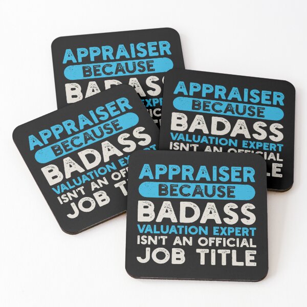Item preview, Appraiser Because Badass Valuation Expert Isn't An Official Job Title: Real Estate Funny Appraiser Gift designed and sold by Adexyl.