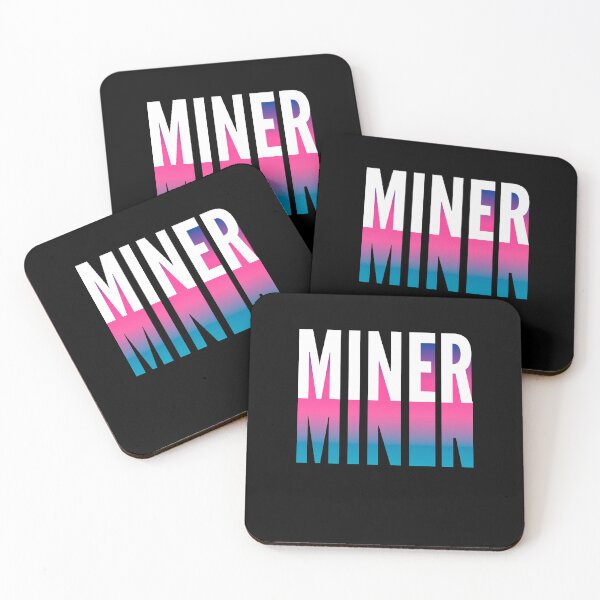 Item preview, Miner With Long Gradient Shadow designed and sold by SVPOD.