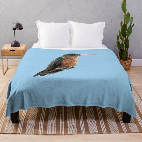 Item preview, A Cinnamon Hummingbird Color Design Painting Print designed and sold by designsasstultd.