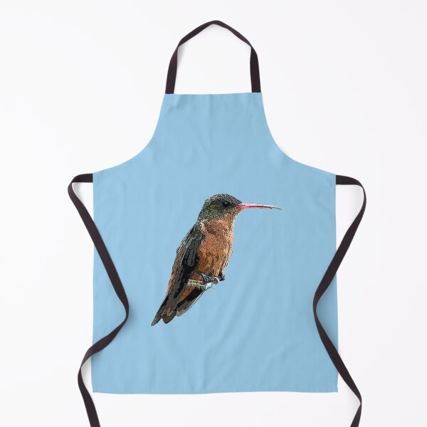 Item preview, A Cinnamon Hummingbird Color Design Painting Print designed and sold by designsasstultd.