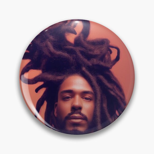 Item preview, Flowing Natural Hair Dreadlocks Portrait Art designed and sold by LocFestNYC.