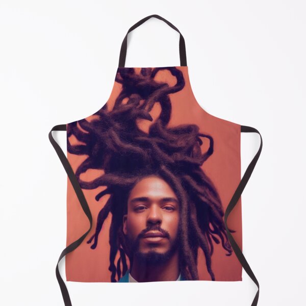 Artikelvorschau, Fließendes Naturhaar Dreadlocks Portrait Art entworfen und verkauft von LocFestNYC.